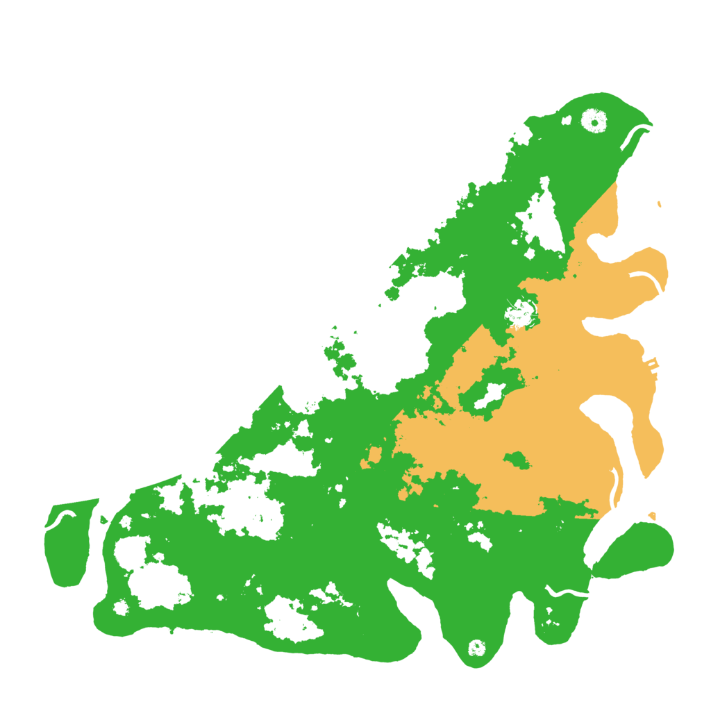 Biome Rust Map: Procedural Map, Size: 4250, Seed: 6784