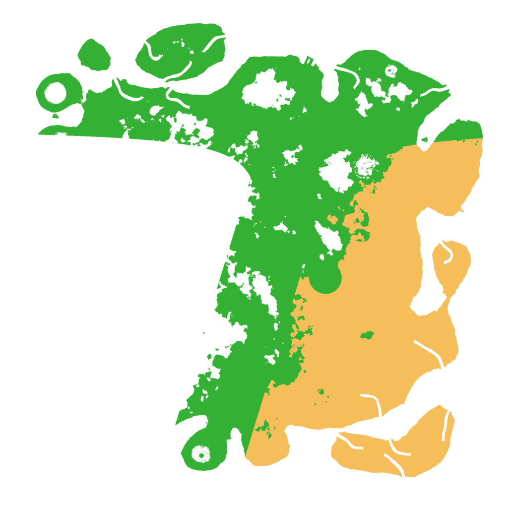Biome Rust Map: Procedural Map, Size: 4250, Seed: 84251