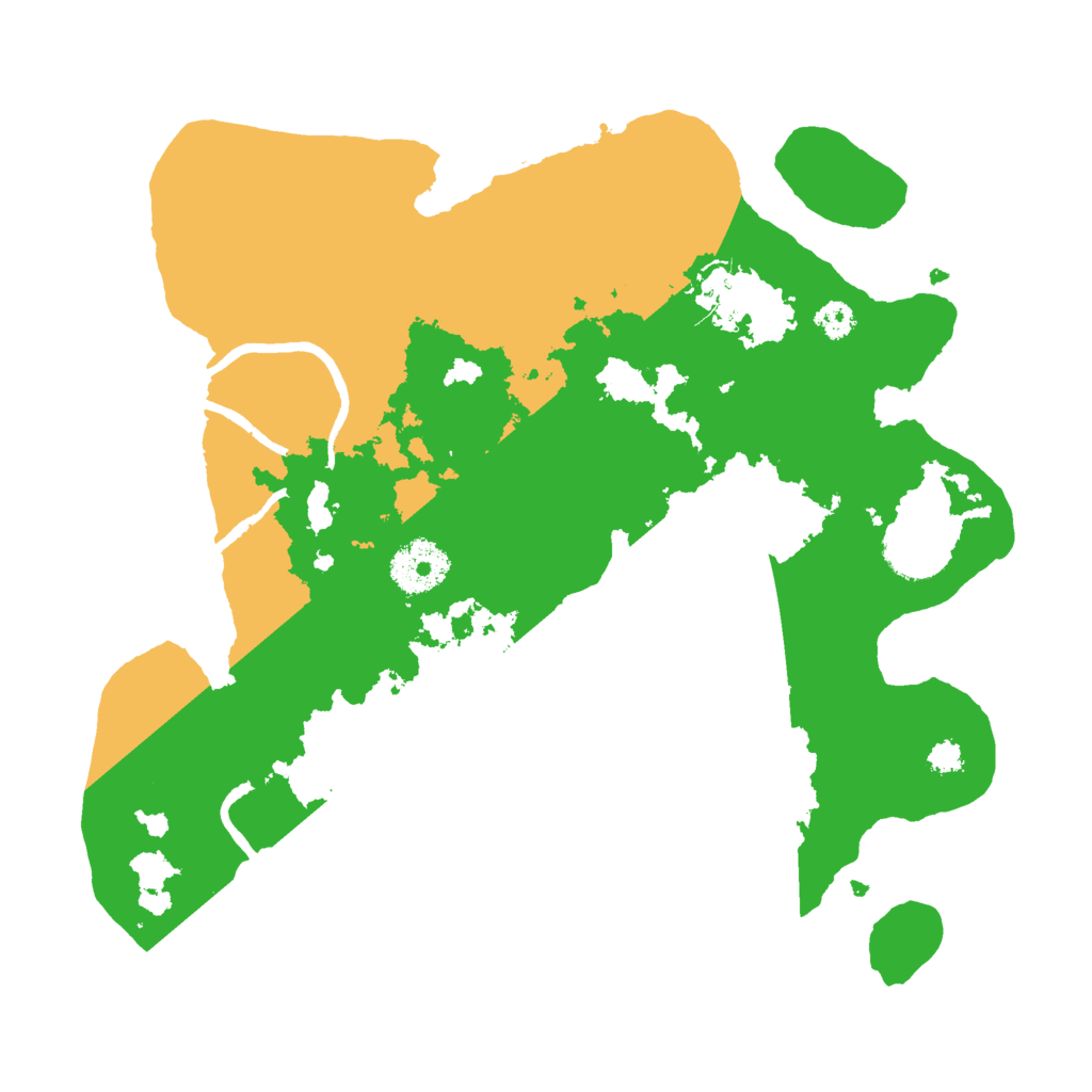Biome Rust Map: Procedural Map, Size: 3000, Seed: 1694208569
