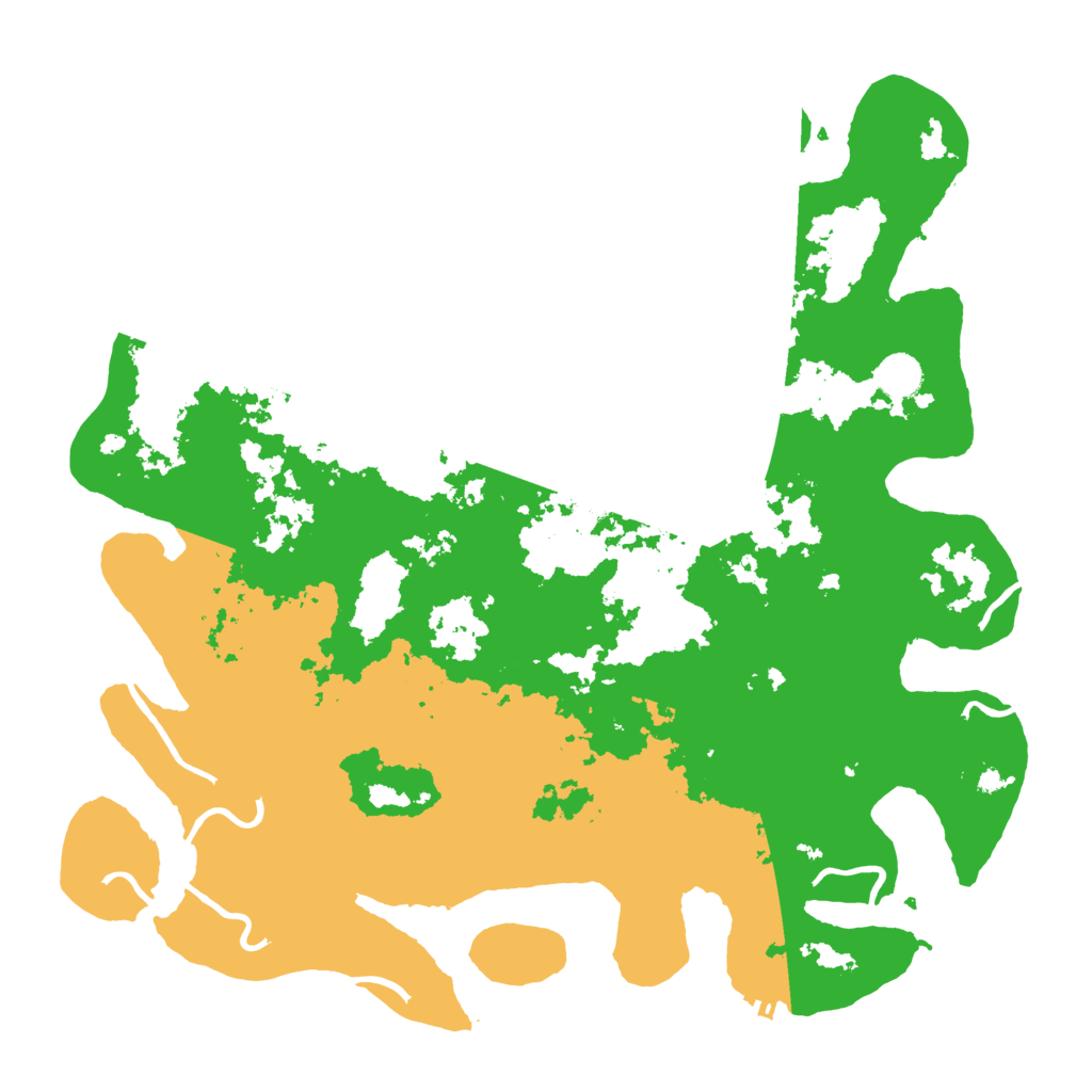 Biome Rust Map: Procedural Map, Size: 4250, Seed: 46810