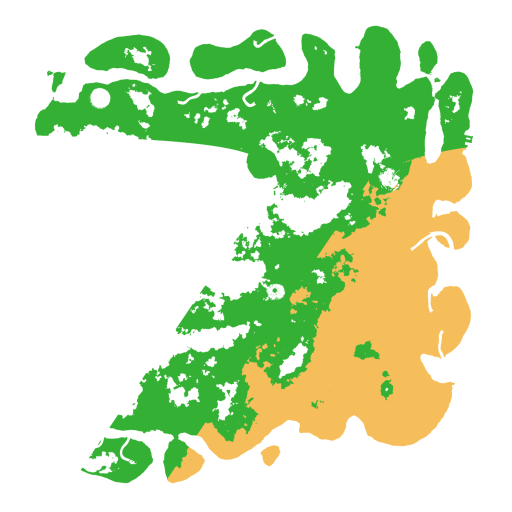 Biome Rust Map: Procedural Map, Size: 4500, Seed: 65000