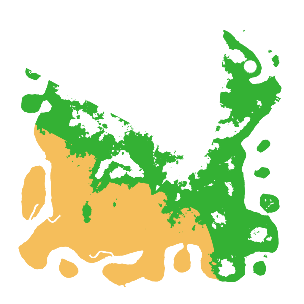 Biome Rust Map: Procedural Map, Size: 4250, Seed: 88843