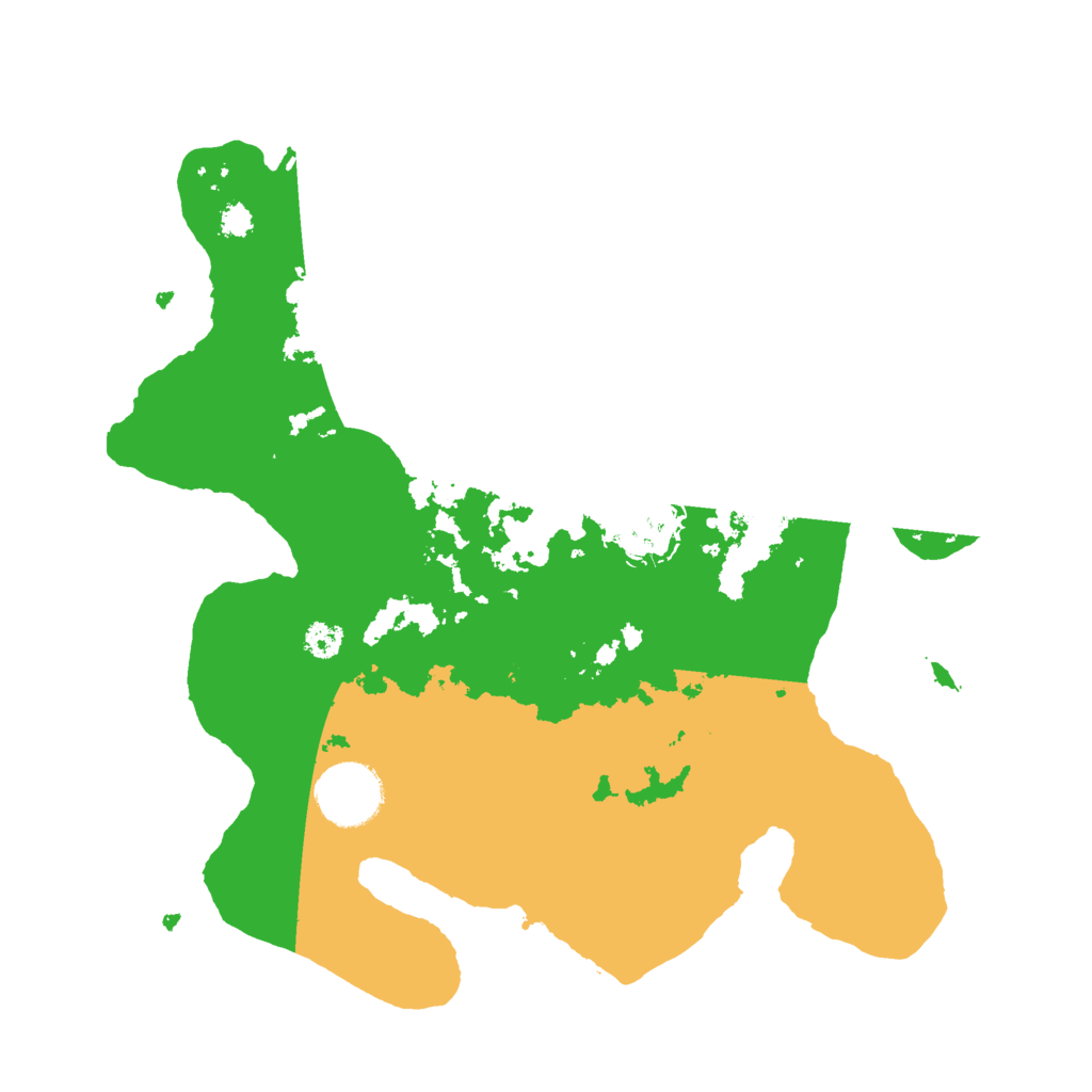 Biome Rust Map: Procedural Map, Size: 3000, Seed: 1560880239