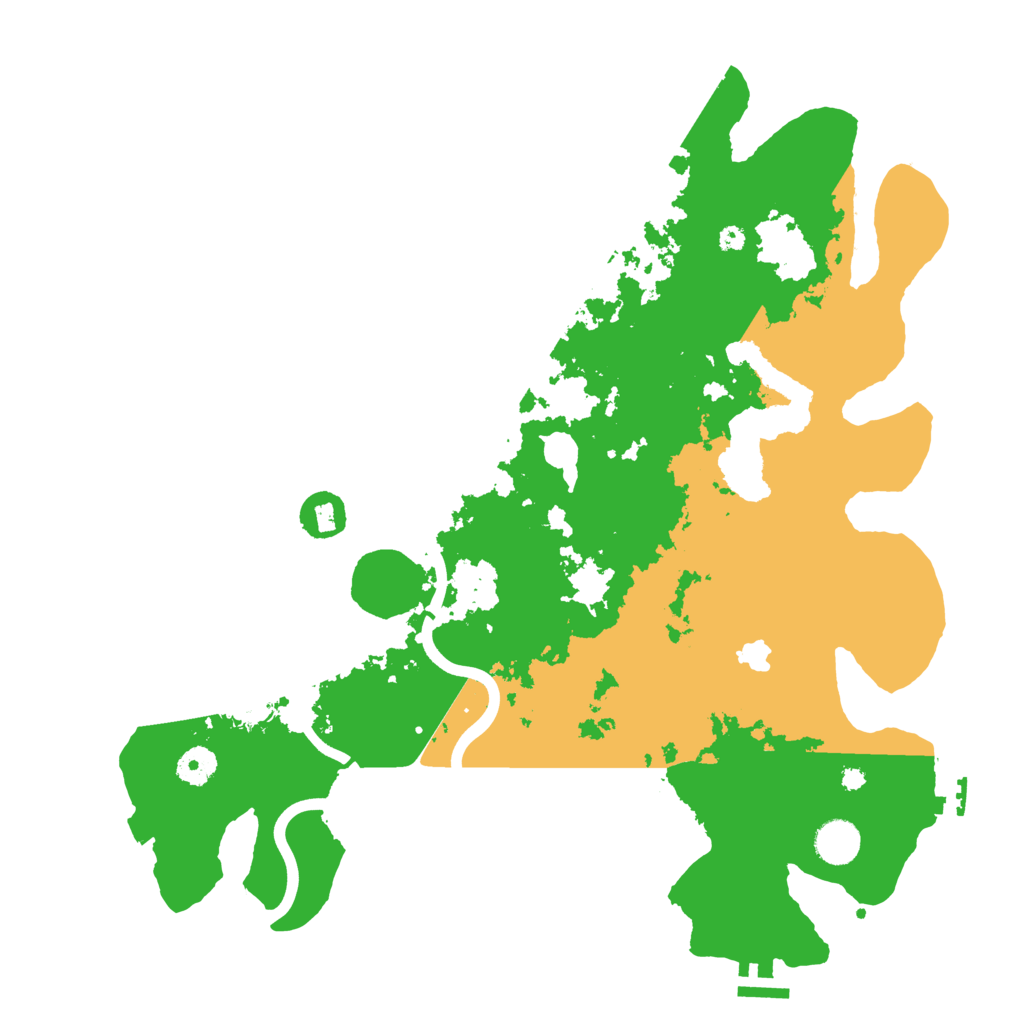 Biome Rust Map: Procedural Map, Size: 4000, Seed: 44271015