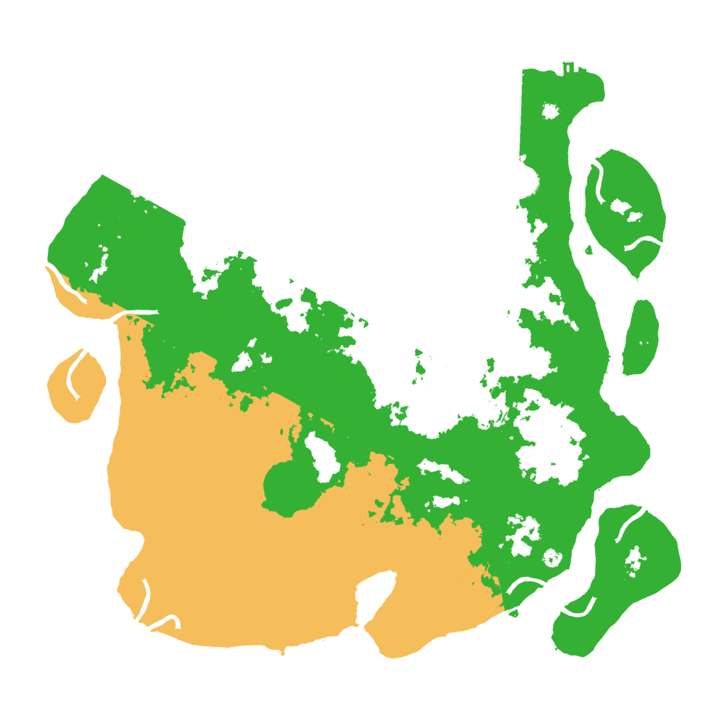 Biome Rust Map: Procedural Map, Size: 4000, Seed: 1777945468