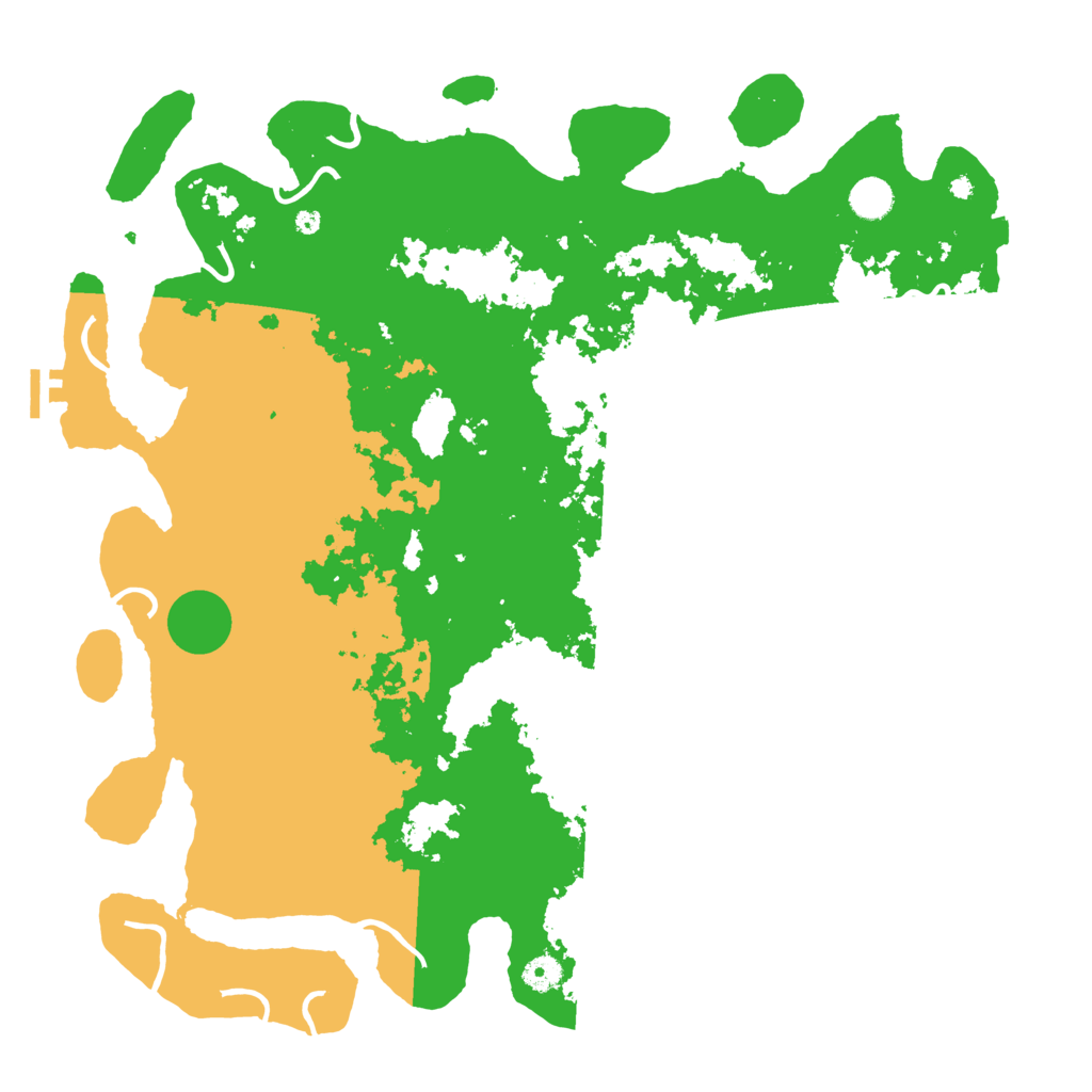 Biome Rust Map: Procedural Map, Size: 4500, Seed: 1469445265