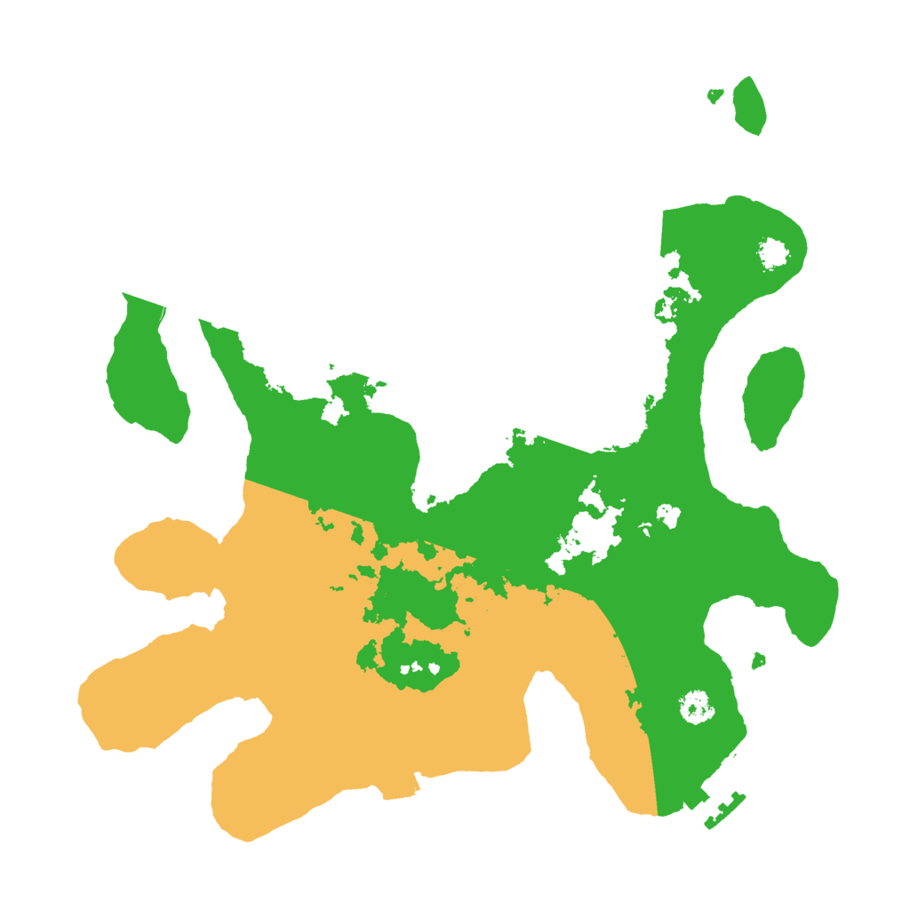 Biome Rust Map: Procedural Map, Size: 2800, Seed: 85265579
