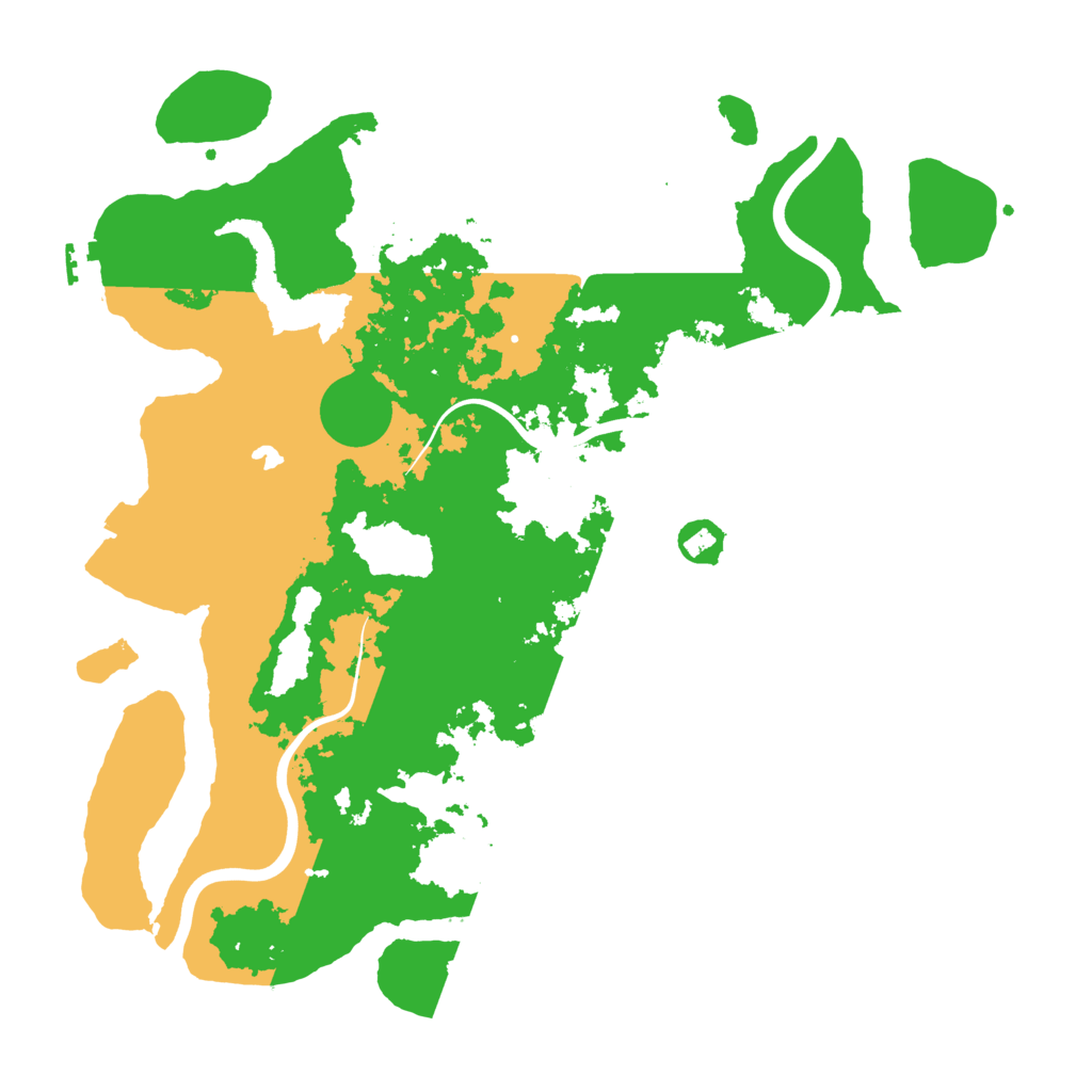 Biome Rust Map: Procedural Map, Size: 4000, Seed: 121158359
