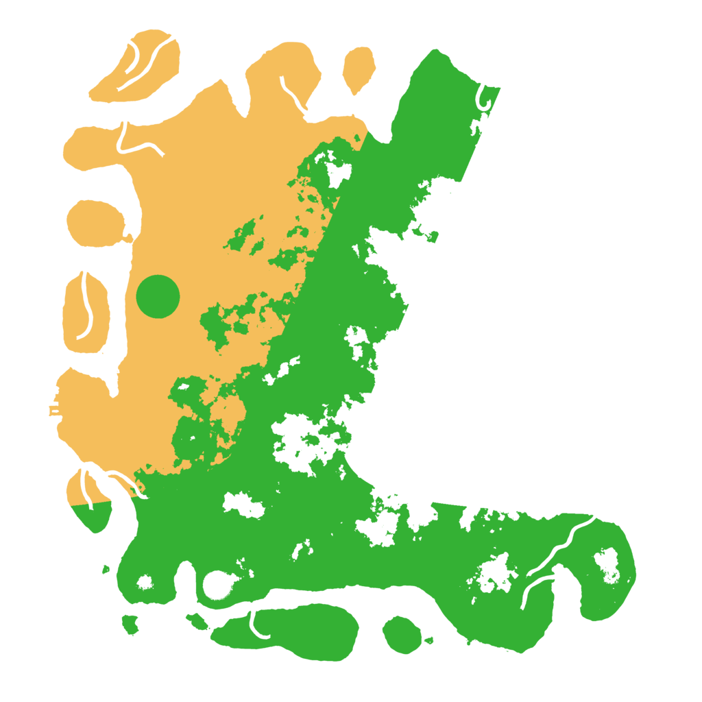 Biome Rust Map: Procedural Map, Size: 4250, Seed: 60096