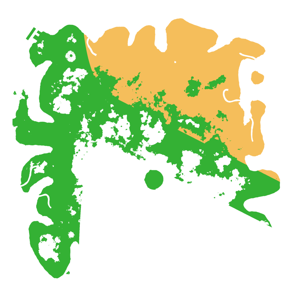 Biome Rust Map: Procedural Map, Size: 4250, Seed: 43868