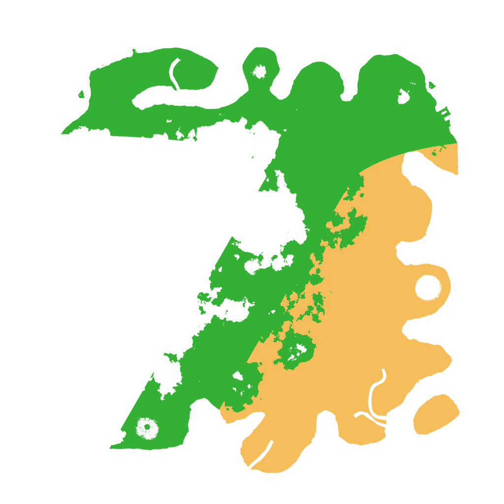 Biome Rust Map: Procedural Map, Size: 3500, Seed: 352514661