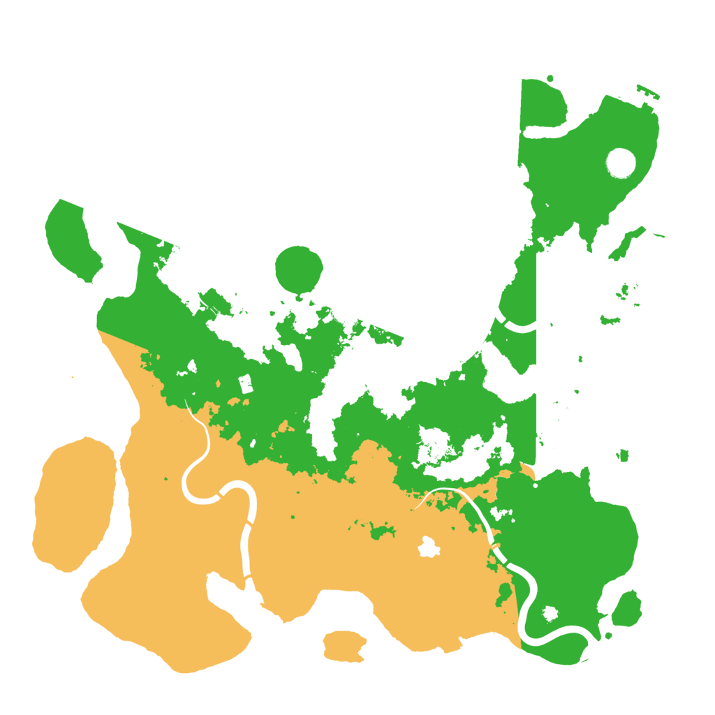 Biome Rust Map: Procedural Map, Size: 4250, Seed: 6580