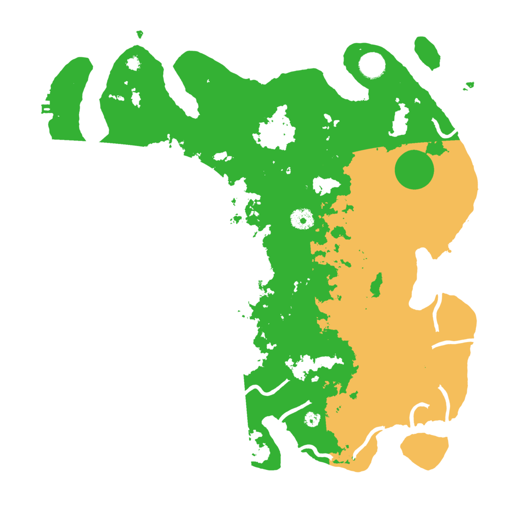 Biome Rust Map: Procedural Map, Size: 3500, Seed: 810980312