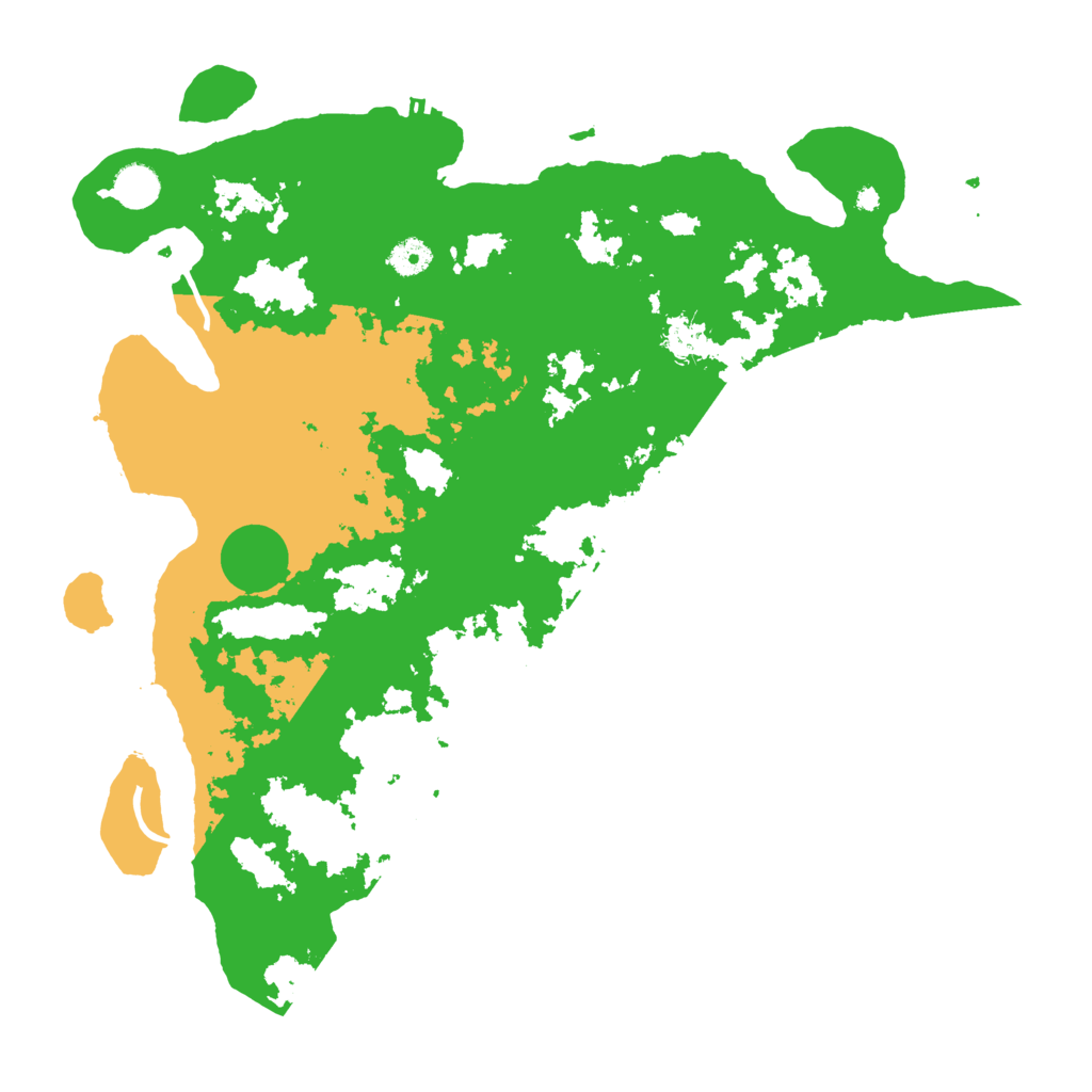 Biome Rust Map: Procedural Map, Size: 4250, Seed: 10506