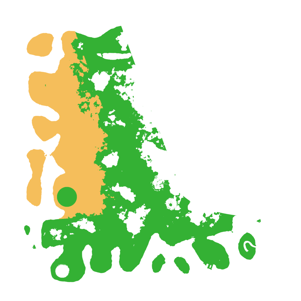 Biome Rust Map: Procedural Map, Size: 4000, Seed: 8558