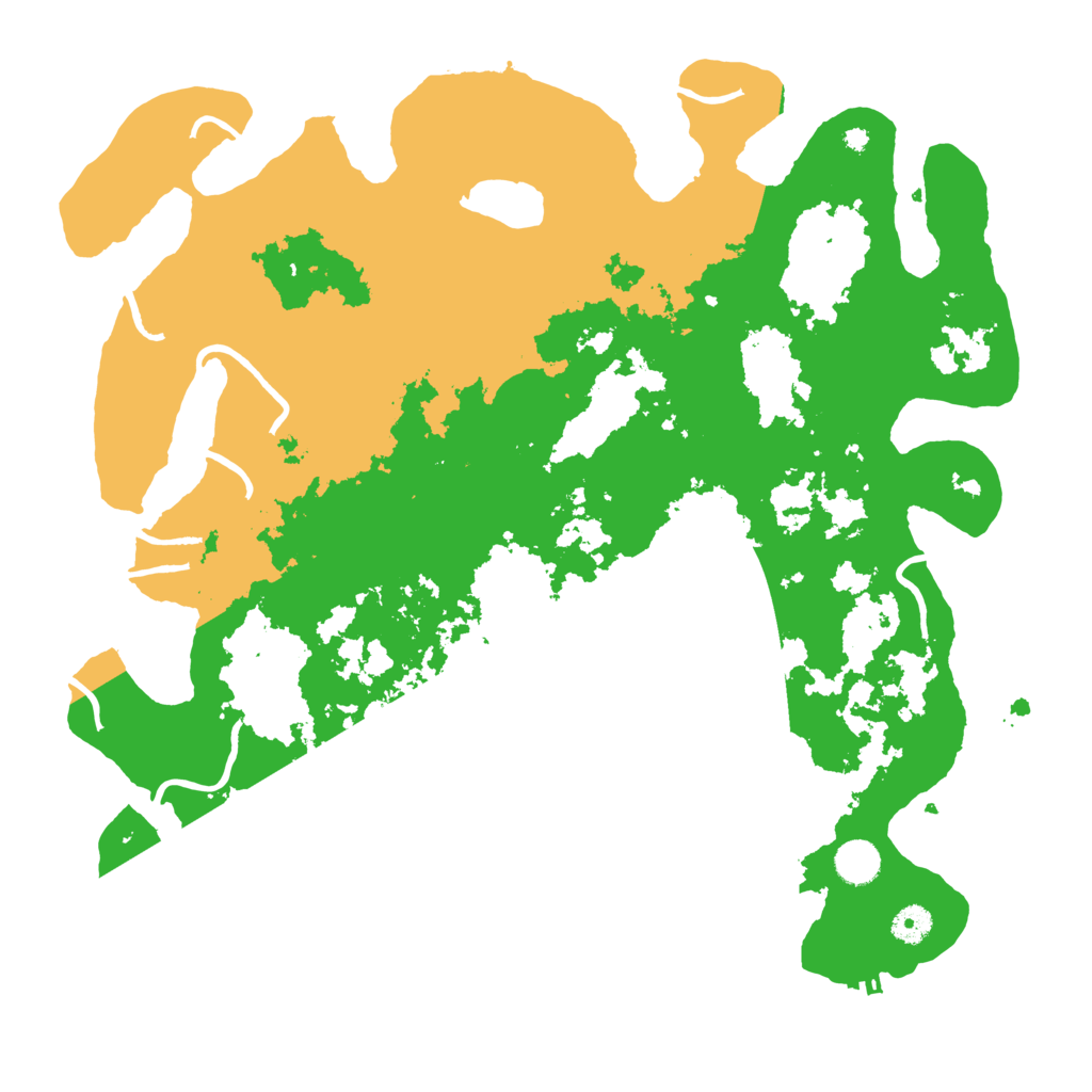 Biome Rust Map: Procedural Map, Size: 4250, Seed: 97295