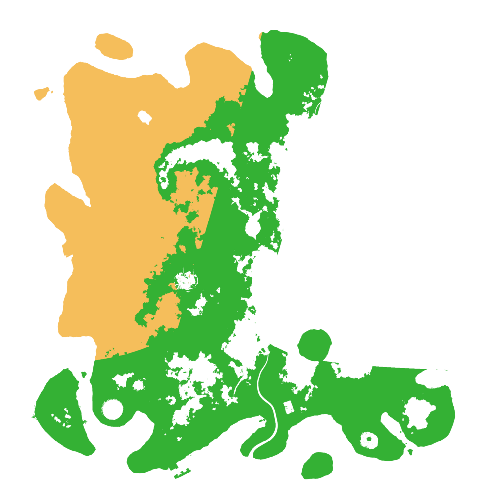 Biome Rust Map: Procedural Map, Size: 4300, Seed: 1205323068