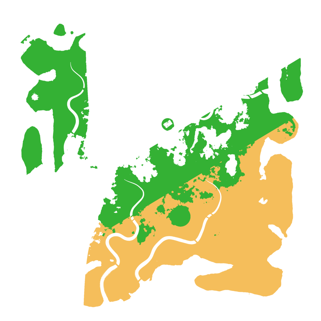 Biome Rust Map: Procedural Map, Size: 4250, Seed: 89989