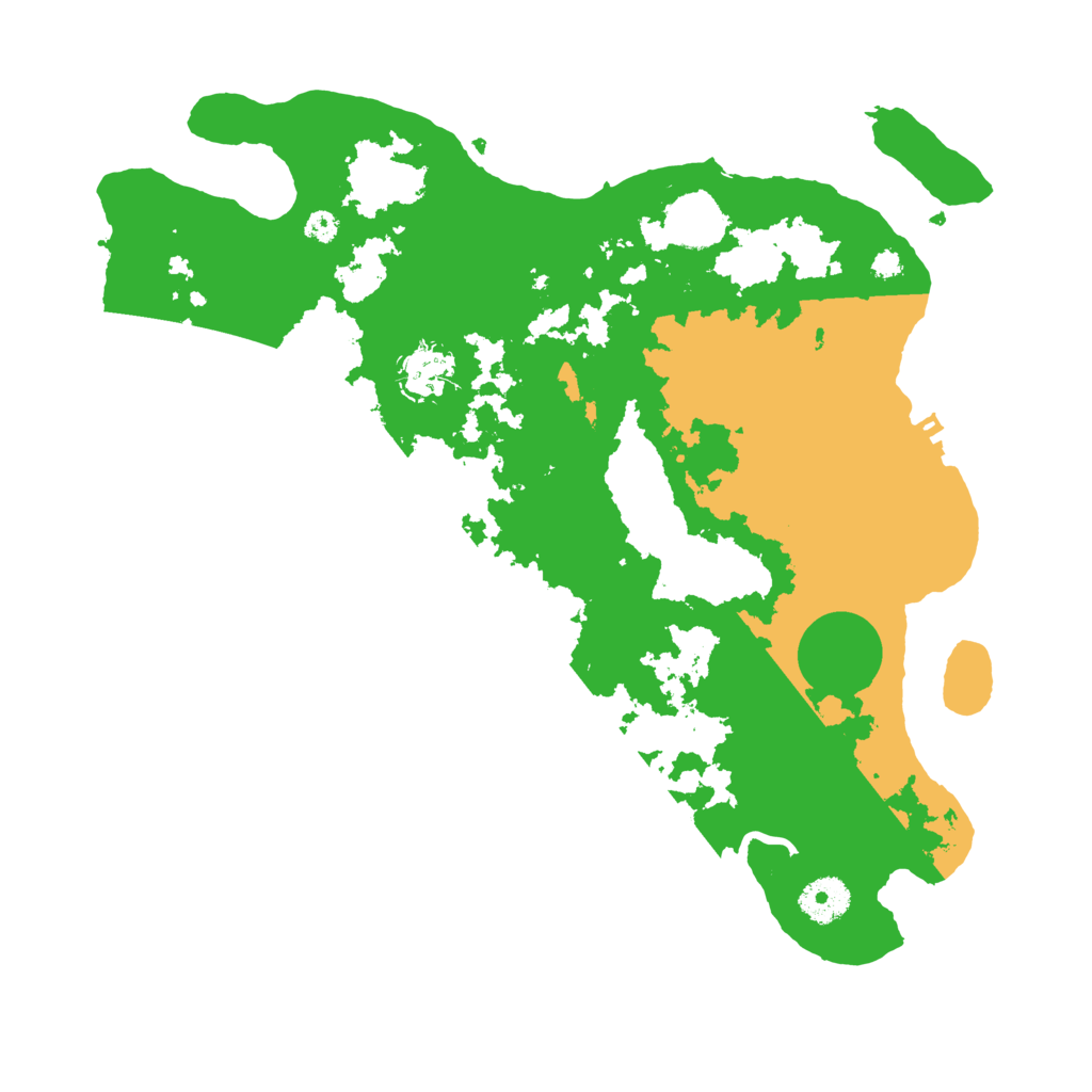 Biome Rust Map: Procedural Map, Size: 3500, Seed: 1377369614