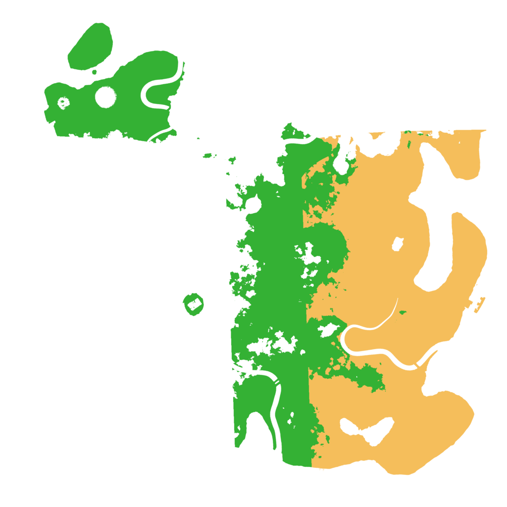 Biome Rust Map: Procedural Map, Size: 4321, Seed: 5885