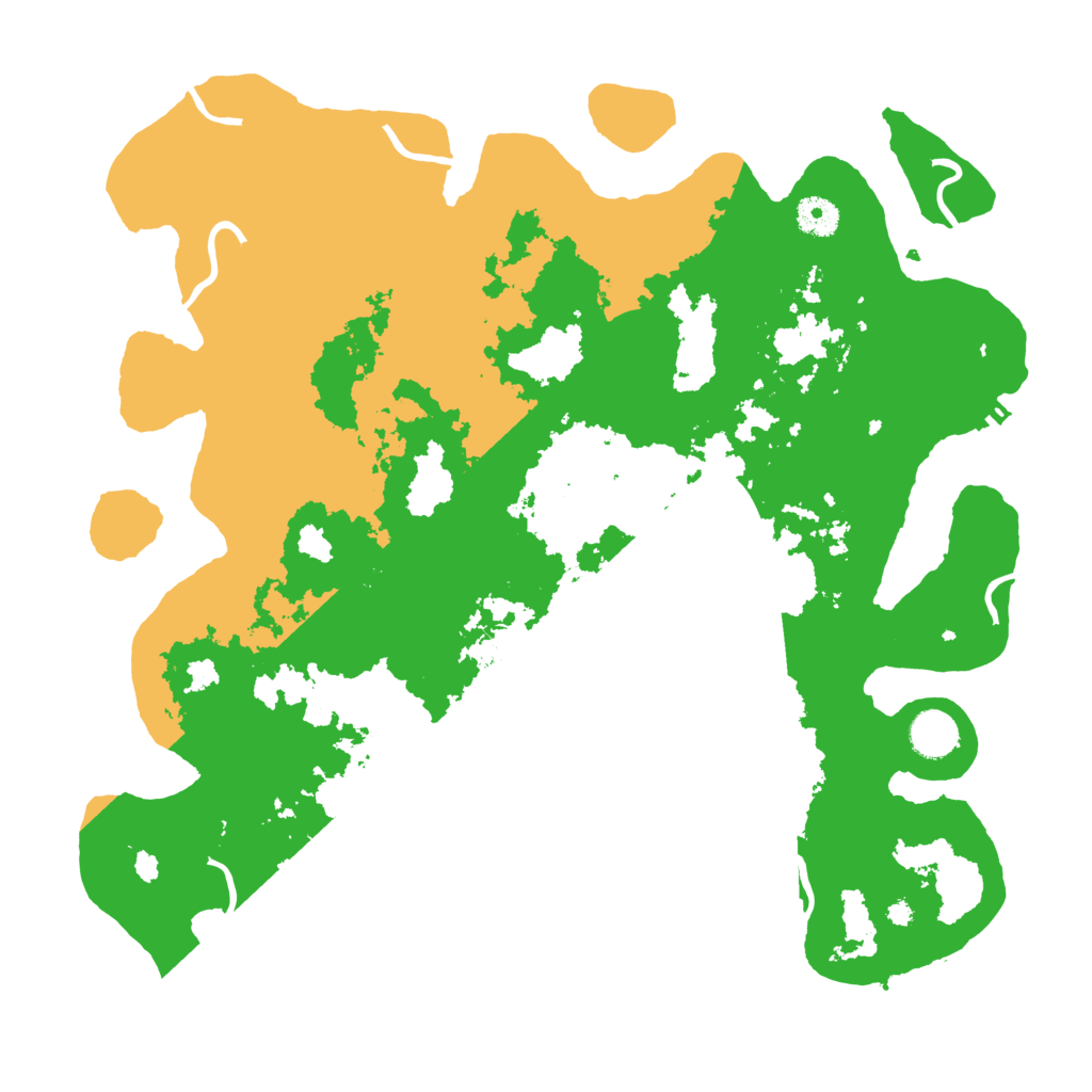 Biome Rust Map: Procedural Map, Size: 4000, Seed: 16911741