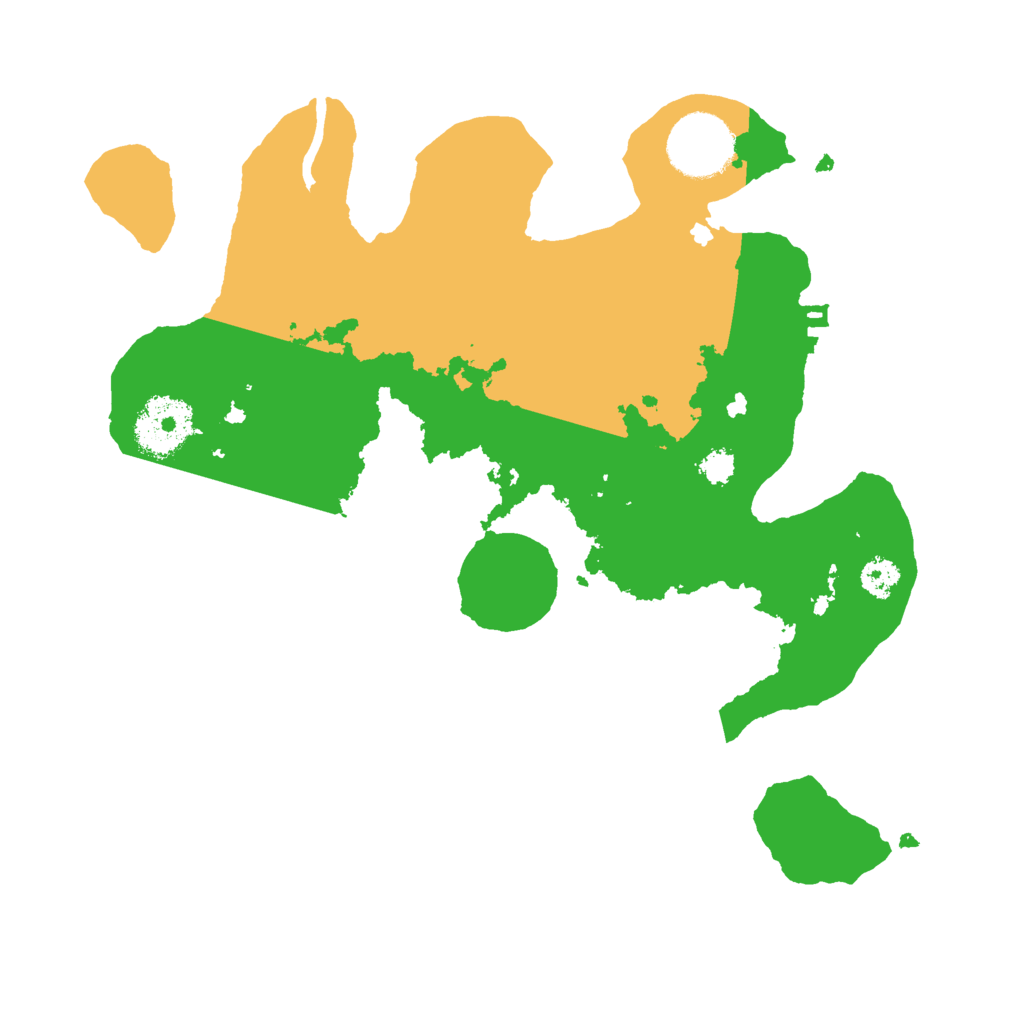 Biome Rust Map: Procedural Map, Size: 2760, Seed: 2147483647