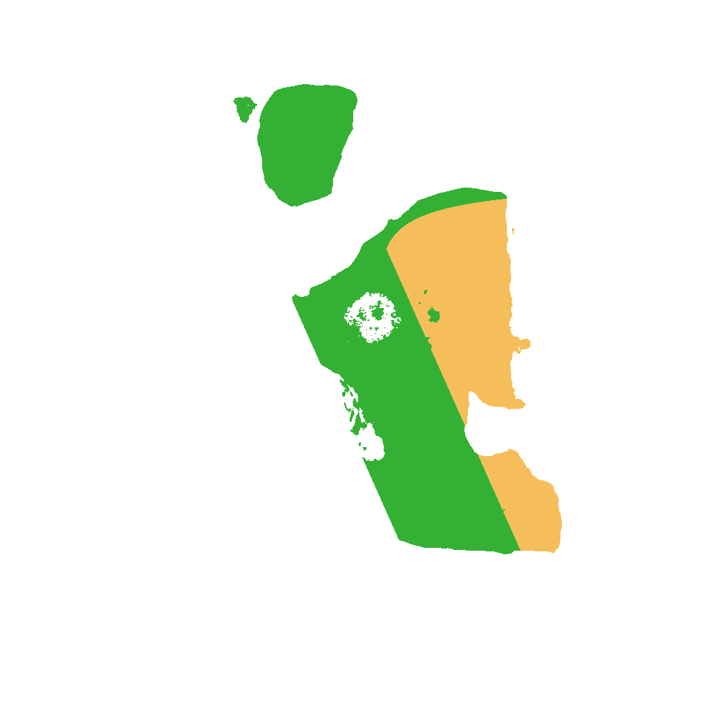 Biome Rust Map: Procedural Map, Size: 1500, Seed: 19564