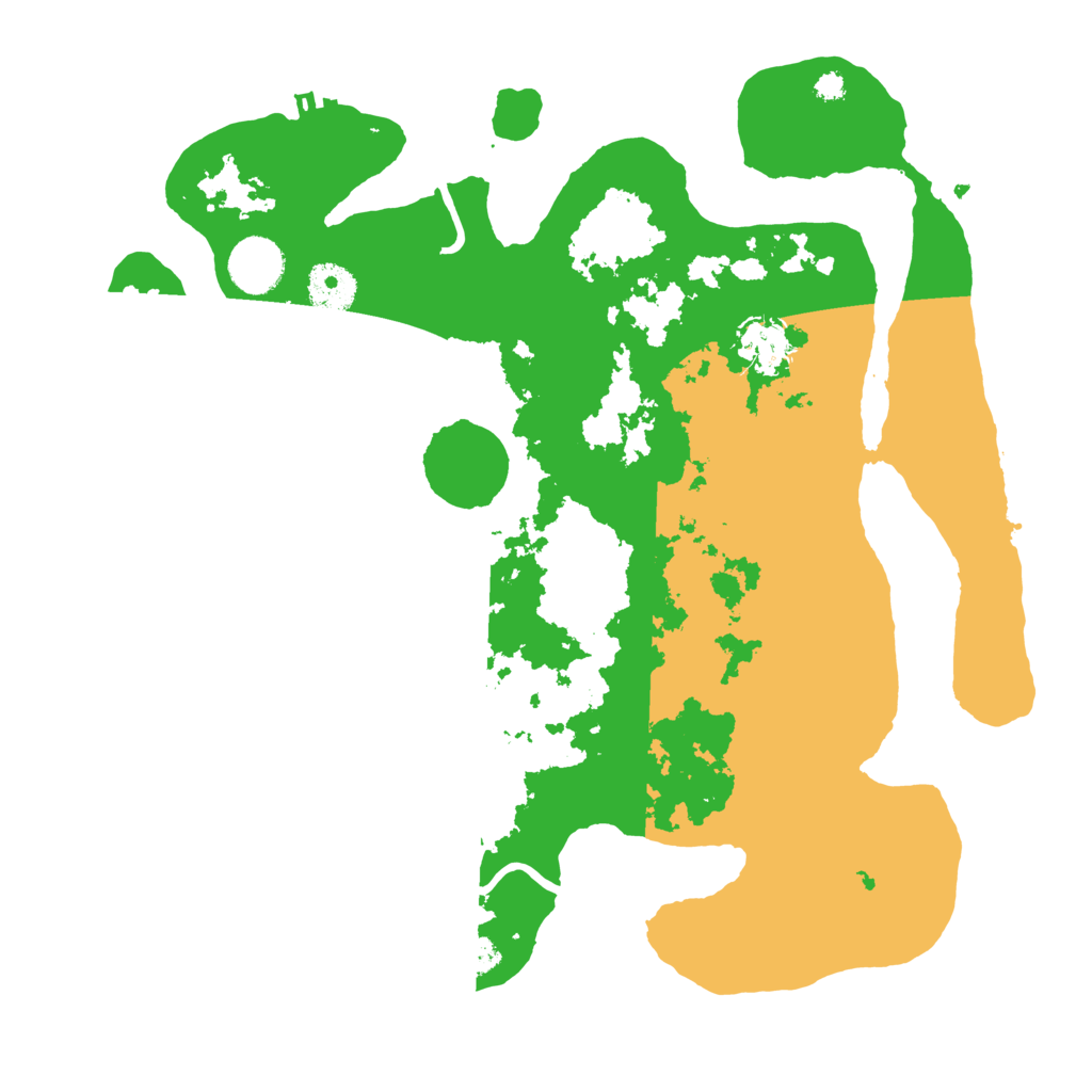 Biome Rust Map: Procedural Map, Size: 3500, Seed: 201974752