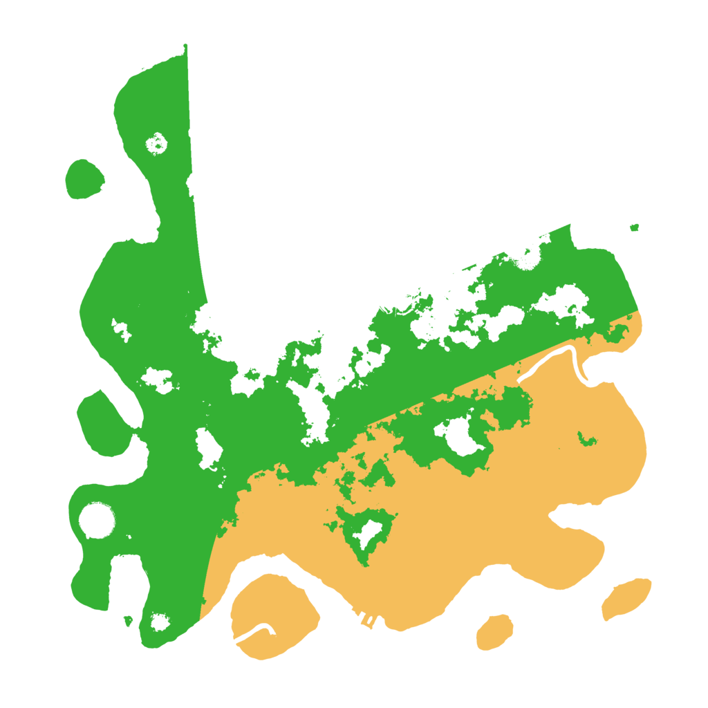 Biome Rust Map: Procedural Map, Size: 3500, Seed: 335053479