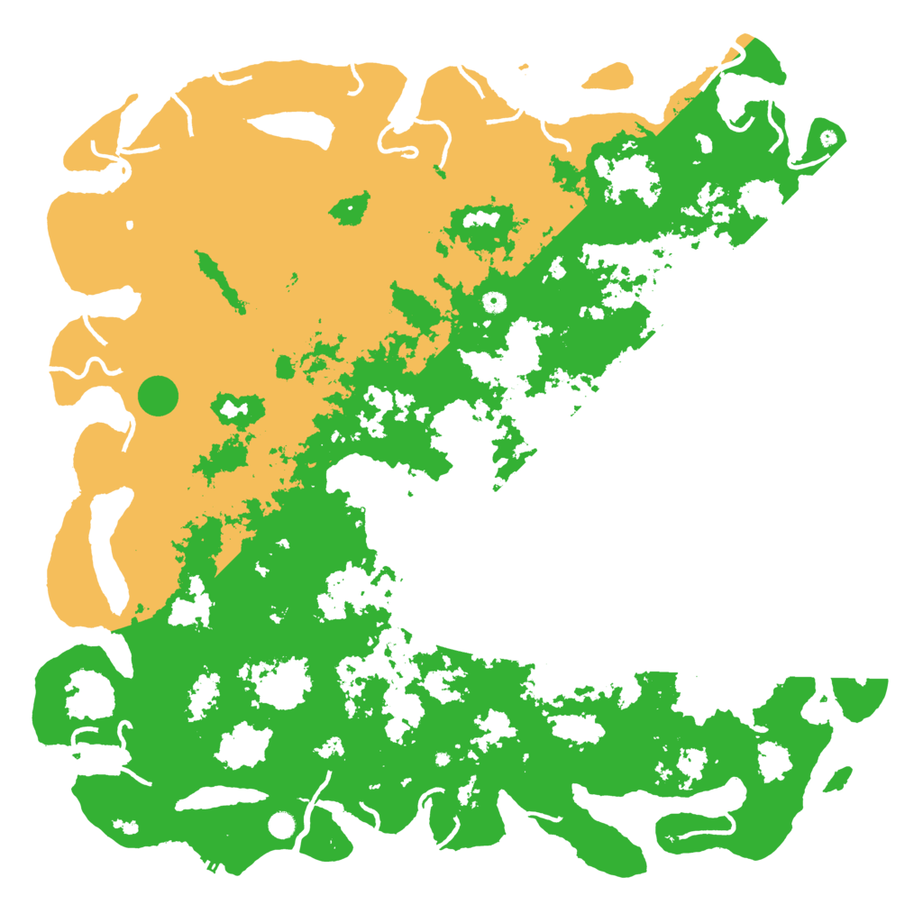 Biome Rust Map: Procedural Map, Size: 6000, Seed: 403900