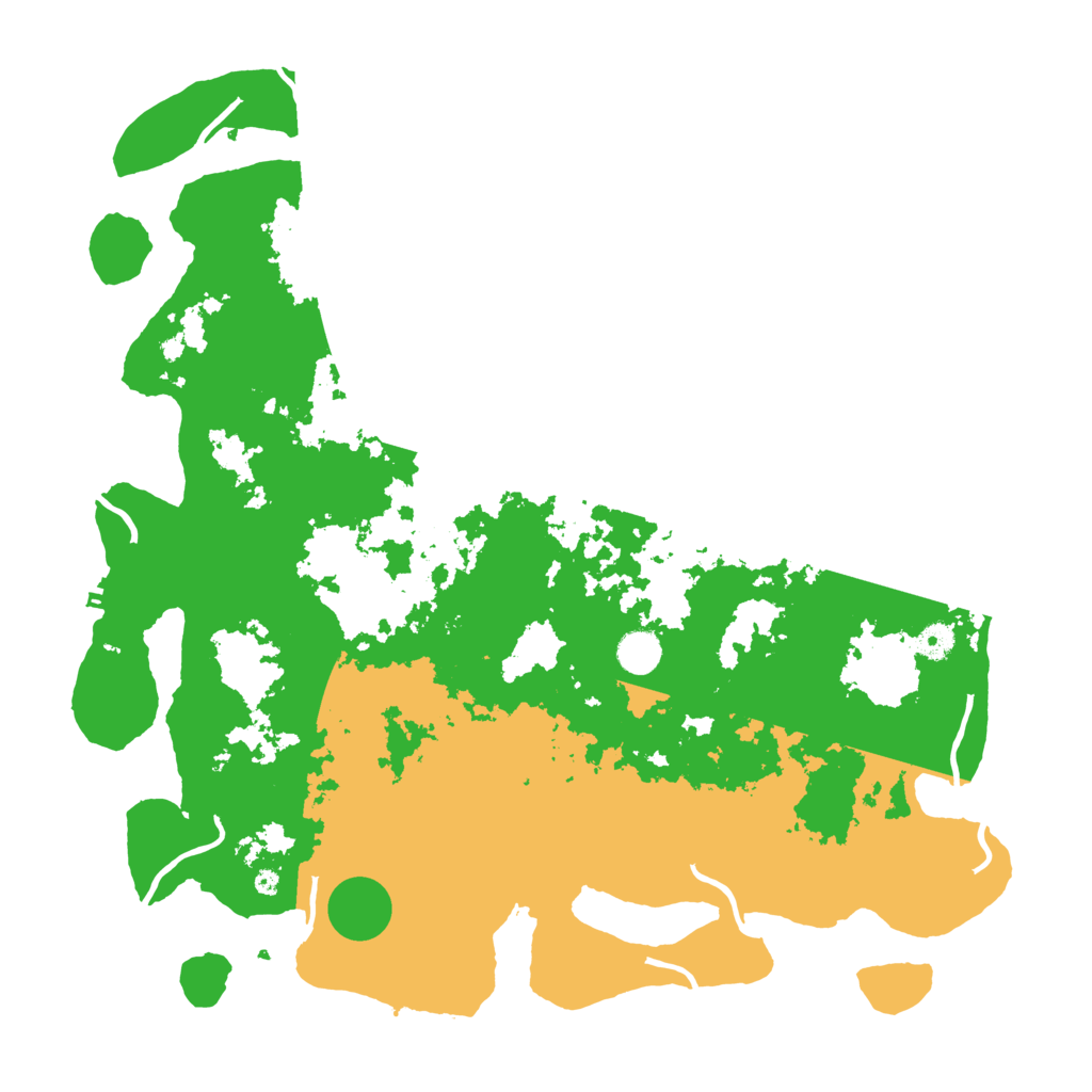 Biome Rust Map: Procedural Map, Size: 4500, Seed: 575071929