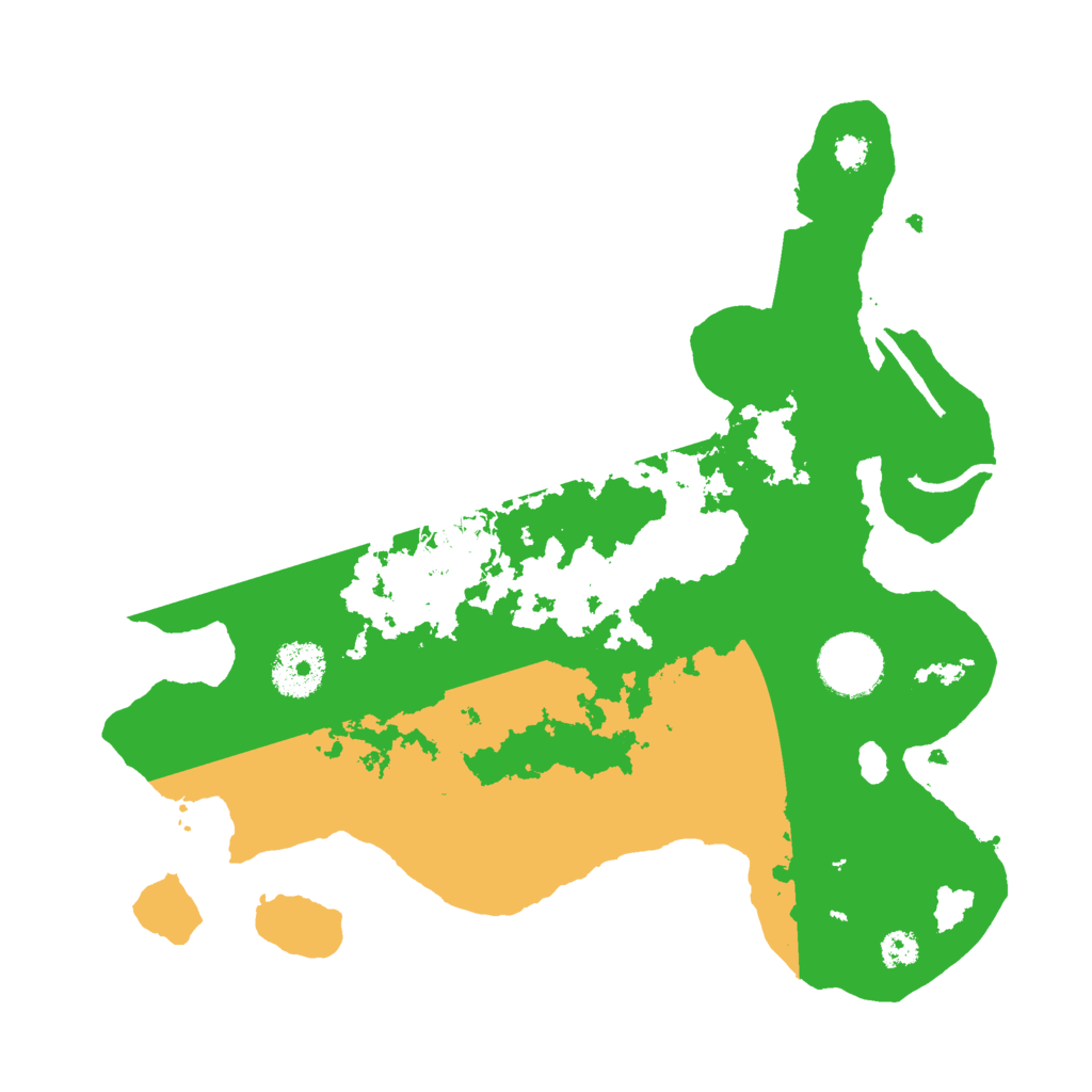Biome Rust Map: Procedural Map, Size: 3000, Seed: 120120120