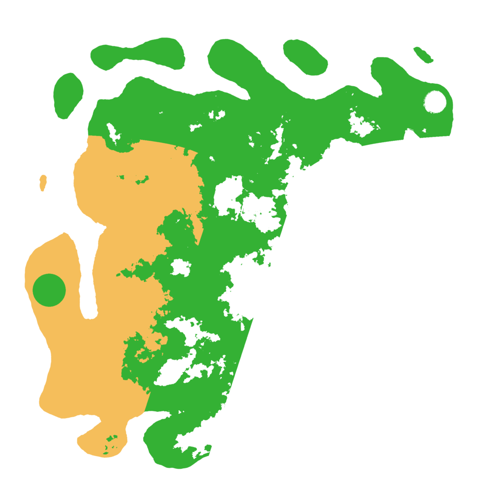 Biome Rust Map: Barren, Size: 4000, Seed: 1524602945