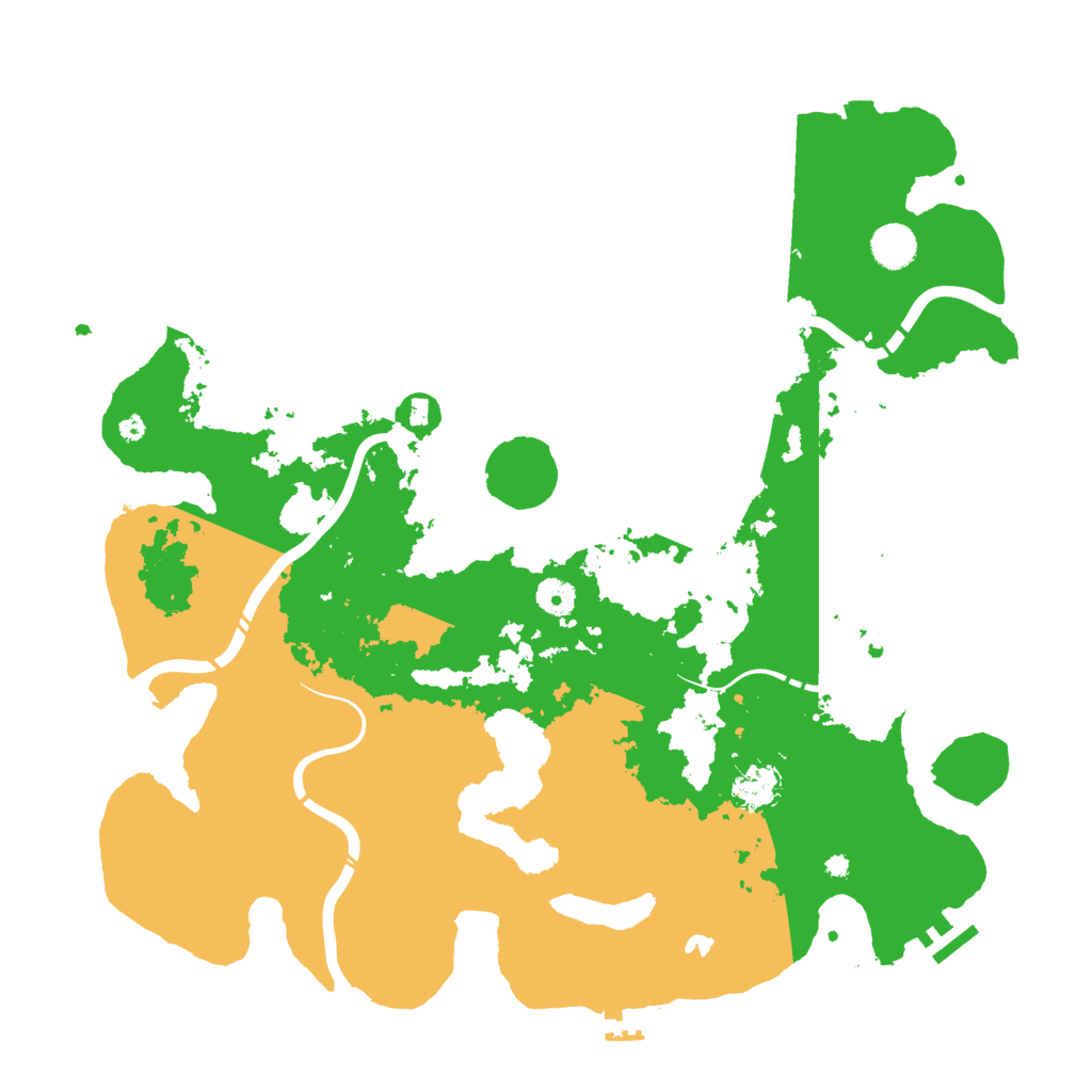 Biome Rust Map: Procedural Map, Size: 4250, Seed: 1859486462