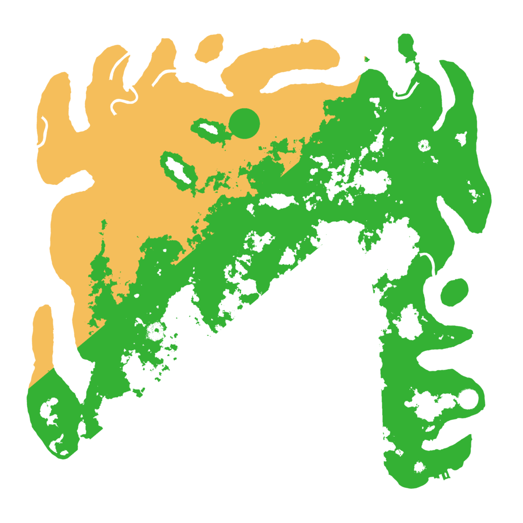 Biome Rust Map: Procedural Map, Size: 4500, Seed: 238944