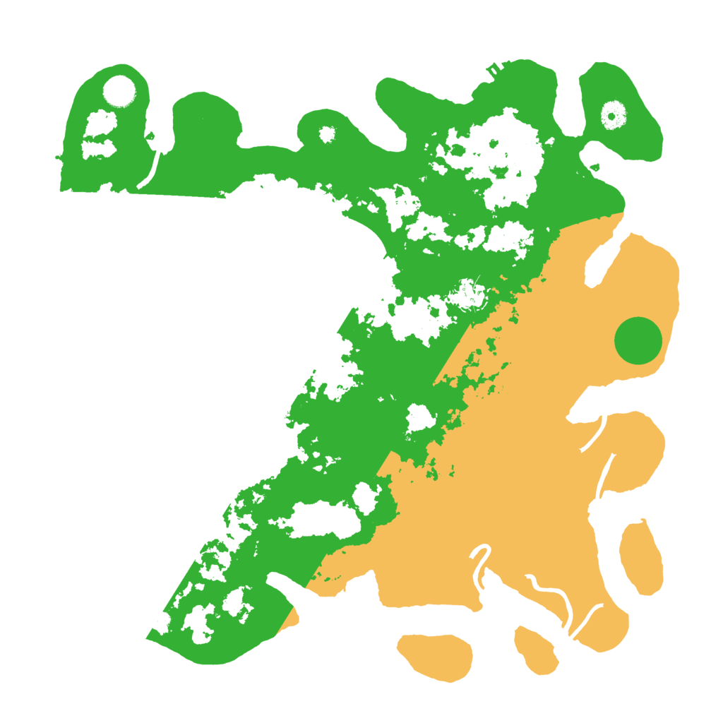 Biome Rust Map: Procedural Map, Size: 4000, Seed: 548