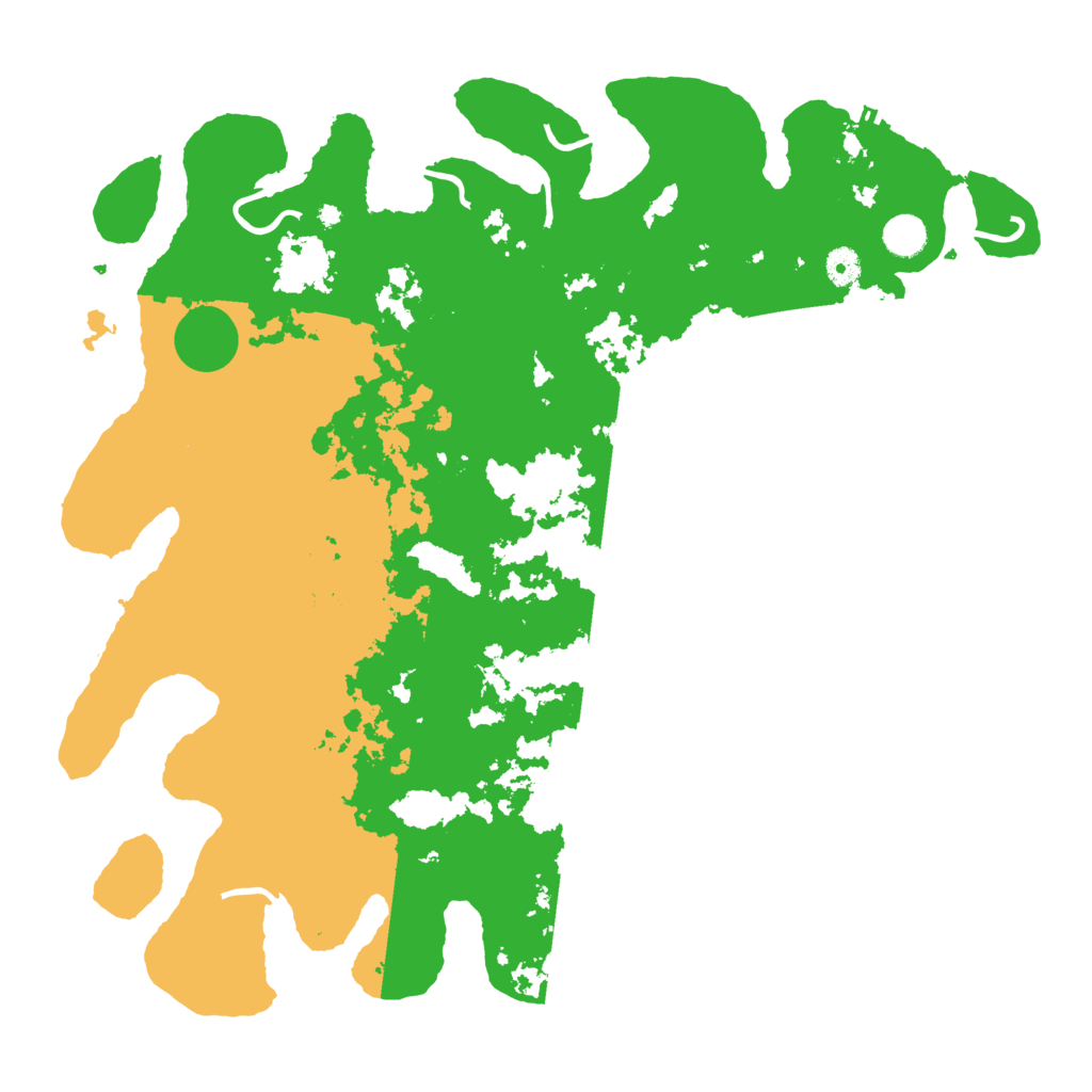 Biome Rust Map: Procedural Map, Size: 4500, Seed: 1509035286
