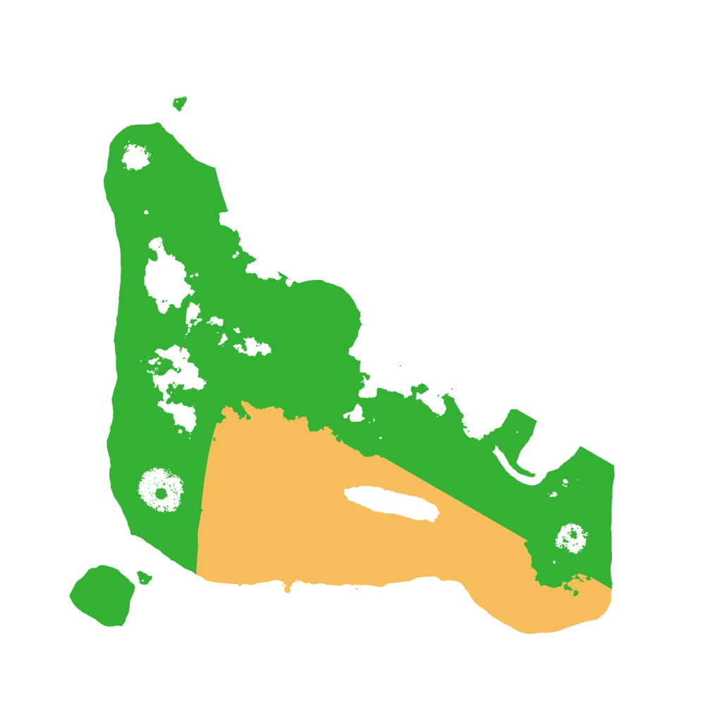 Biome Rust Map: Procedural Map, Size: 2500, Seed: 679748438