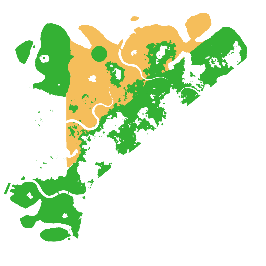 Biome Rust Map: Procedural Map, Size: 4500, Seed: 167825699