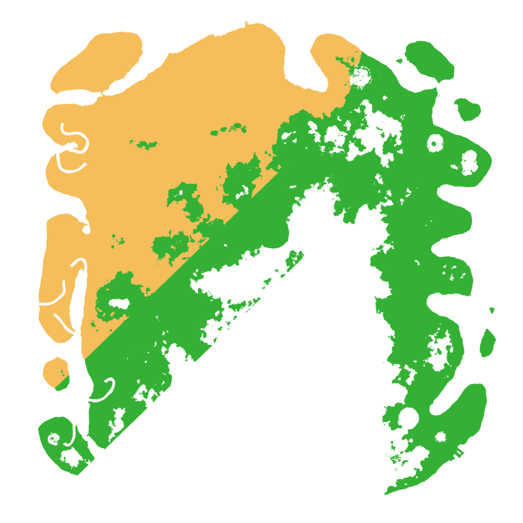 Biome Rust Map: Procedural Map, Size: 4500, Seed: 572966732