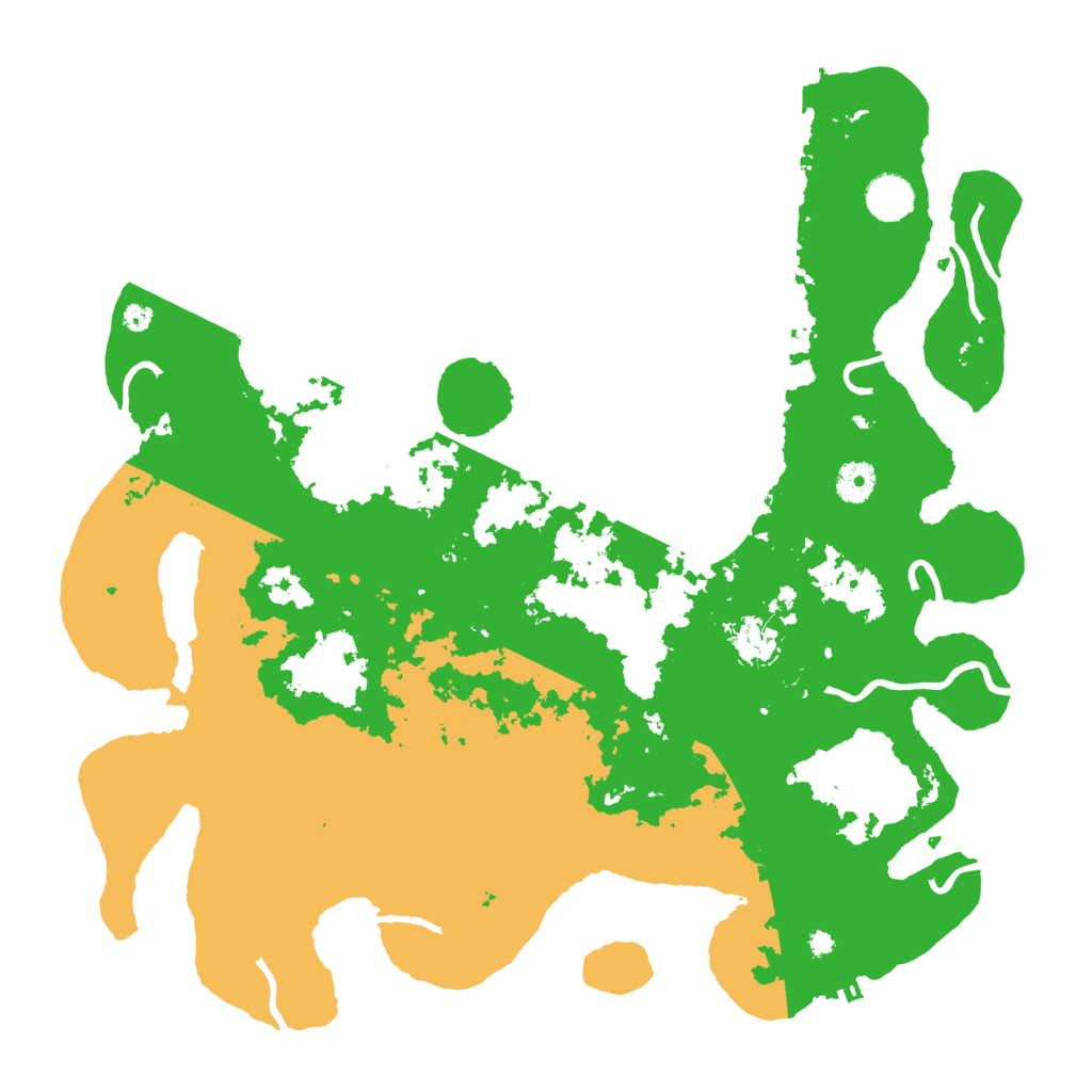 Biome Rust Map: Procedural Map, Size: 4050, Seed: 946699137