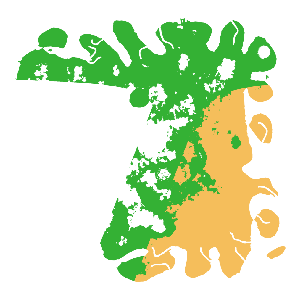 Biome Rust Map: Procedural Map, Size: 4300, Seed: 717880607