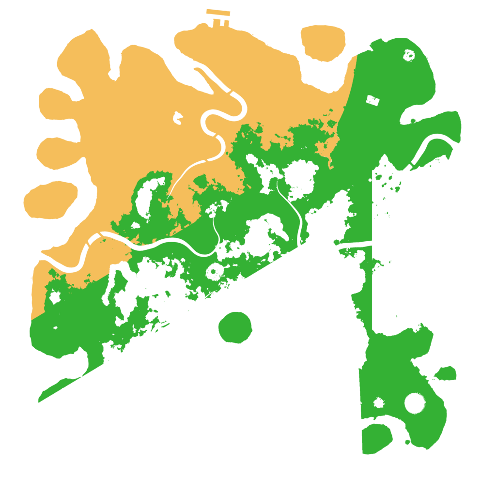 Biome Rust Map: Procedural Map, Size: 4250, Seed: 1218481551