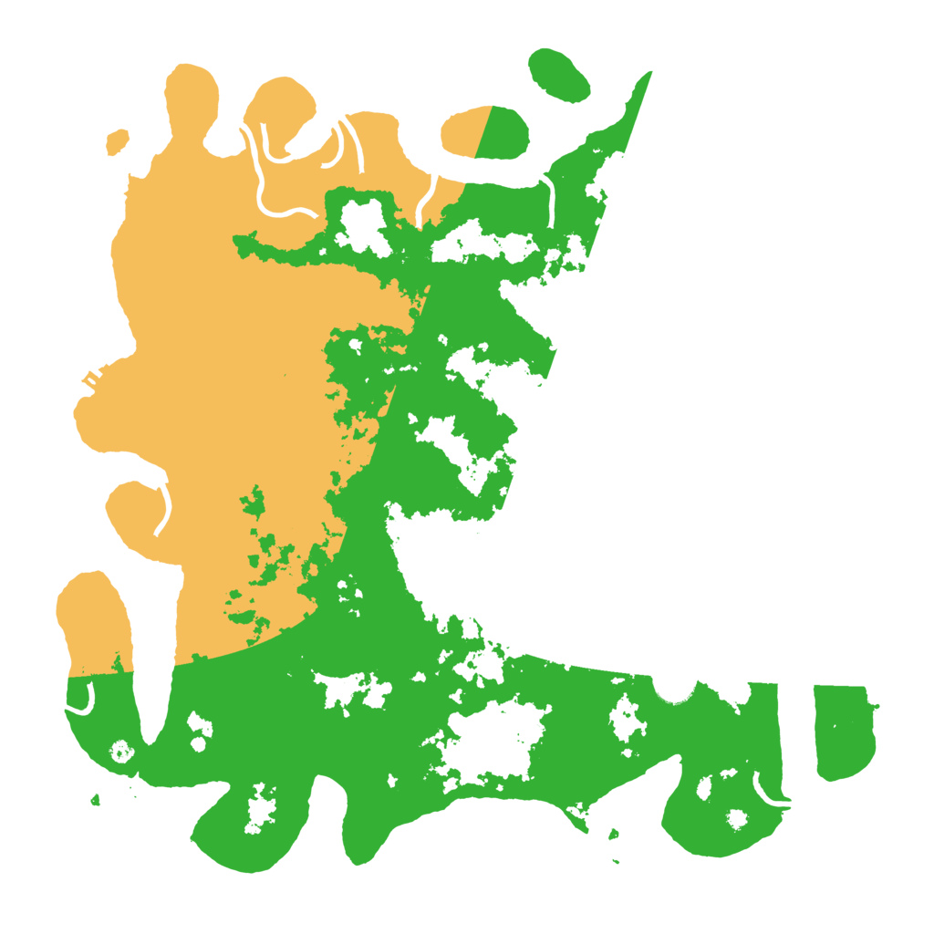 Biome Rust Map: Procedural Map, Size: 4250, Seed: 433708885