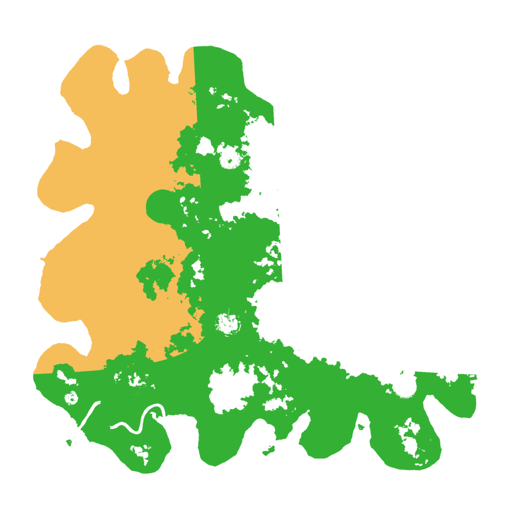 Biome Rust Map: Procedural Map, Size: 4000, Seed: 1107112501