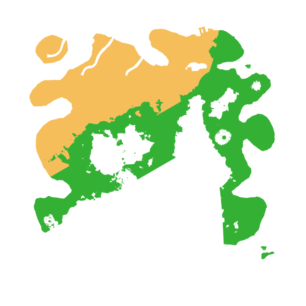 Biome Rust Map: Procedural Map, Size: 3000, Seed: 6031