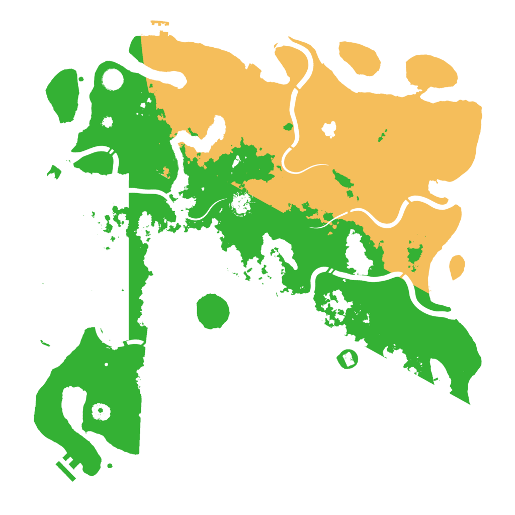 Biome Rust Map: Procedural Map, Size: 4250, Seed: 1301532962