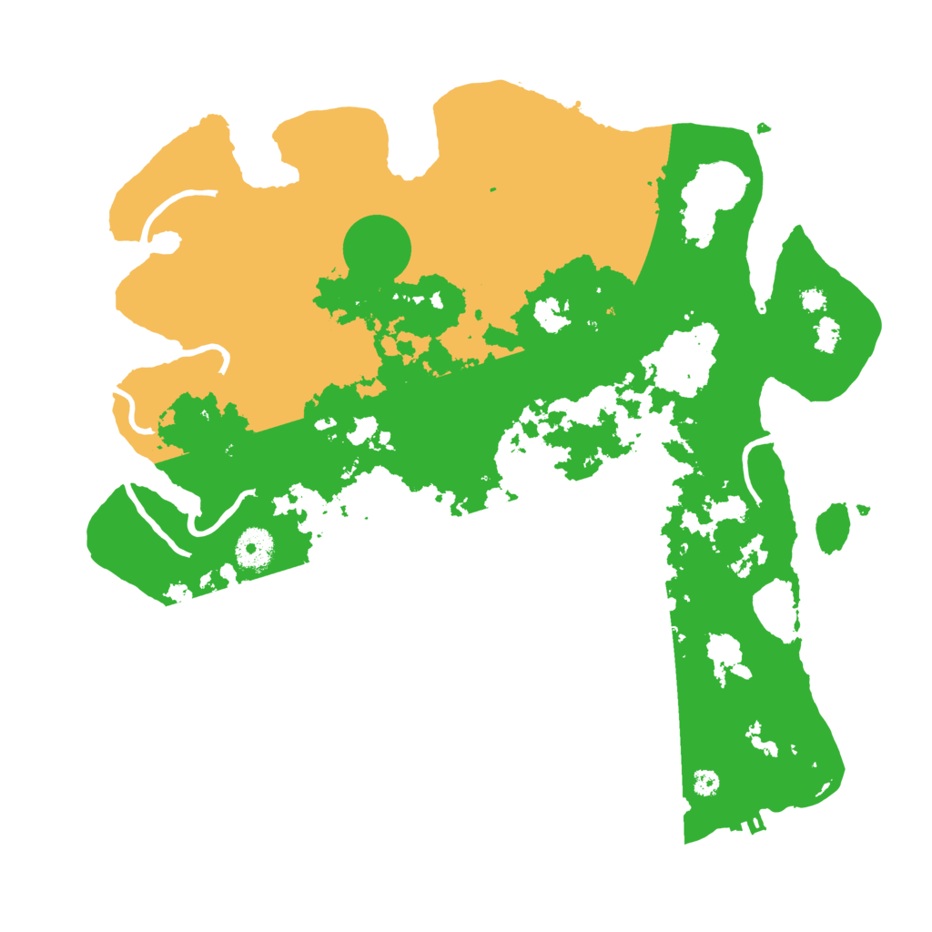 Biome Rust Map: Procedural Map, Size: 3608, Seed: 993459