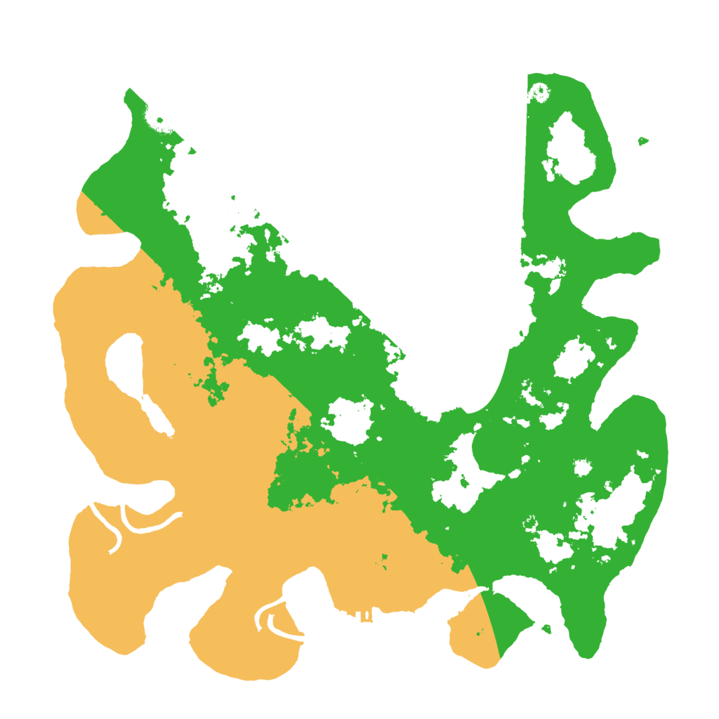 Biome Rust Map: Procedural Map, Size: 3700, Seed: 1523015112