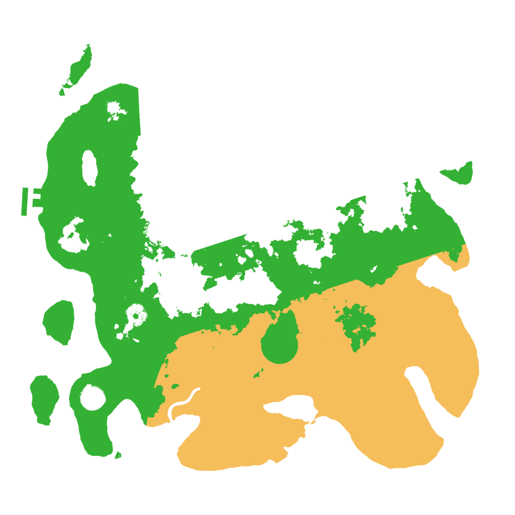 Biome Rust Map: Procedural Map, Size: 3700, Seed: 863648648